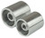 Proflow Hose End Air Conditioning 304 Stainless Chrome Charge Port Cap Large