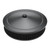 Proflow Air Filter Assembly Round 14in. x 4in, Black, Recessed Base,, Each