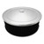 Proflow Air Filter Assembly Round 14in. x 5in, Chrome, Flat Base,