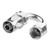 Proflow 180 Degree Hose End -16AN Hose to Female, Polished