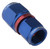 Proflow Female Flare Union Swivel Hose End Straight -04AN To -06AN, Blue