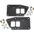 Proflow Engine Adapter Mount Motor Kit, Aluminium, Gm LT Gen V to Chev v8, Engine Swap Application, Bolt-On Style