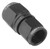 Proflow Female Flare Union Swivel Hose End Straight -06AN To -08AN, Black