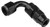 Proflow 1/2in. Tube 90 Degree To Female -08AN Hose End Tube Adaptor, Black
