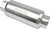 Proflow Fuel Filter, Inline Mount, 100 Microns, Billet Aluminium, Silver Anodised, 140mm length -10 AN Inlet/Outlet