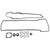 Proflow Valve Cover Gasket, Rocker Cover, Blue Silicone  For Ford Falcon 6 Cyl BA / BF 4.0L BARRA, Set