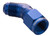 Proflow 45 Degree Male Adaptor - Female Adaptor Swivel Coupler Hose End -03AN, Blue