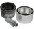 Proflow Oil Filter Adapter, Sandwich Adapter, Billet Aluminium, Silver Anodised, 13/16-16 in, AN10, 1/8in. NPT Port Chev