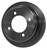 Proflow Billet Crank Pulley, V-Belt, 1-Groove, Aluminium Anodised Black, For Ford, 302-351C, Some Windsor