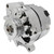 Proflow Alternator Power Spark, 140 Amp 1-Wire, Internal Regulator, Chrome, V-Belt, For Ford, Falcon, Each
