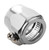 Proflow Aluminium Hex Hose Finisher Clamp 40.6mm ID, Silver
