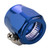 Proflow Aluminium Hex Hose Finisher Clamp 15.8mm ID, Blue