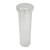 Proflow Radiator Overflow Tank, Billet Aluminium, With bracket, 0.75L, 60mm Dia, 330mm tall, AN Port with Barb Fitting, Polished