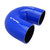 Proflow Hose Tubing Air intake, Silicone, Coupler, 3.00in. 180 Degree Elbow, Blue
