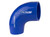 Proflow Hose Tubing Air intake, Silicone, Reducer, 4.00in. - 5.00in. 90 Degree Elbow, Blue