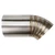 Proflow Pie Cut Welded, 304 Stainless Steel, Turbo Dump Pipe Tip, 3.50'', 36 Degree Angle, 250mm Leg Length