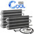 Proflow Fluid Cooler, Transmission, Tube, Fin, Natural, 7.5 in. x 12.5 in. x 0.75 in, 3/8 in. Inlet, Outlet