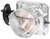 Proflow Throttle Body, Universal 100mm Bore Size, MPI, Billet Aluminium, Natural