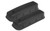 Proflow Valve Covers, Cast Aluminium, Black, Tall, Finned, BB For Chevrolet, Pair