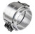 Proflow Tubing Coupler, Quick Release Clamp Assembly, Silver Anodised, 3.50in, Each