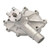 Proflow Water Pump, Aluminium Mechanical, OE Replacement, SBF Ford F100, F150, F250.5.0-5.8, 85-90, Mustang 86-93 5.0, Reverse Rotation, Raw