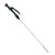Proflow Engine Dipstick, Braided Stainless Steel Black, Billet Handle, For Chevrolet, Passenger Side Small Block