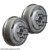 RTS Drum Brake Kit, Complete 11 in, Big Ford Late Style, 5 x 4.5 Bolt Circle, 2.5" Offset Backing Plates with brakes, Set