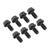 RTS OE Bolts Differential M75, M76, M78, Genuine Spicer,  Crown Wheel, Ring & Pinion Gear, Flanged High Tensile Bolt, 7/16 in x 20 LH Thread, Set of 8