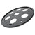 RTS Transmission Flexplate, Black Premium Series, SB & BB Chevrolet, TH350, TH400, 700R4, 168-Tooth, Internal & External Balance, Each