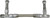 Proflow Fuel Line kit, Holley 4150 -8 AN, Single Inlet, Swivel-Seal, Stainless Steel Hose, Polished