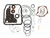 RTS OE Transmission Overhaul Kit AODE, Ford Falcon, Mustang, Gaskets, Seal Kit