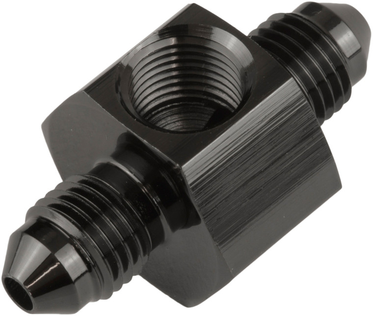 Proflow BLACK -03 AN FLARE UNION WITH 1/8” NPT PORT