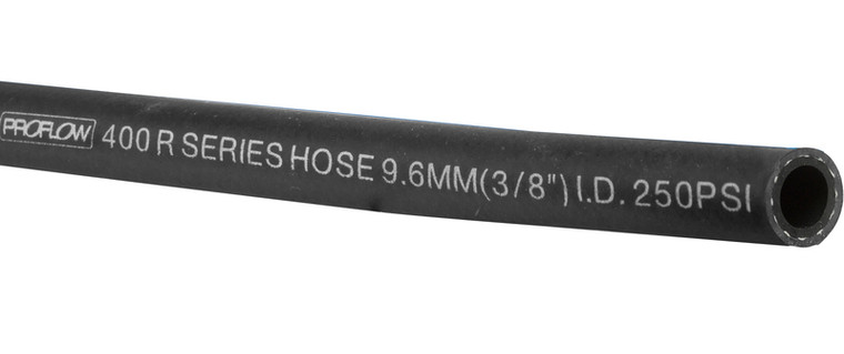 Proflow Black Push Lock Hose -06AN (3/8 in.) 5 Metre Length