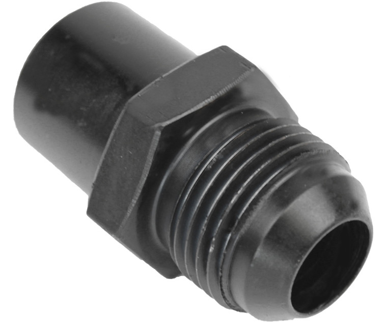 Proflow Valve Cover Breather Adaptor Hose End To -10AN, Black, For Nissan RB26