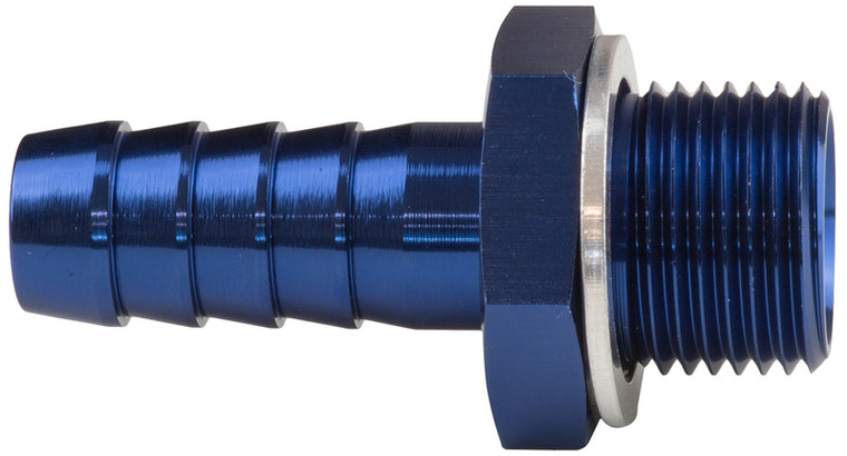 Proflow Fitting Adaptor Male M18 x 1.50mm To 1/2in. in. Barb, Blue