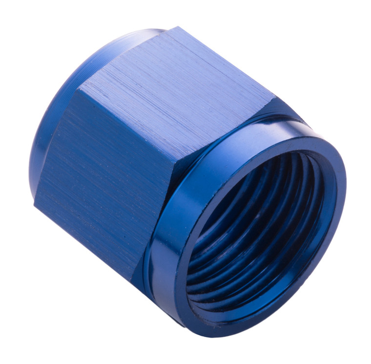 Proflow Aluminium Tube Nut AN3 For 3/16in. Tube, Blue