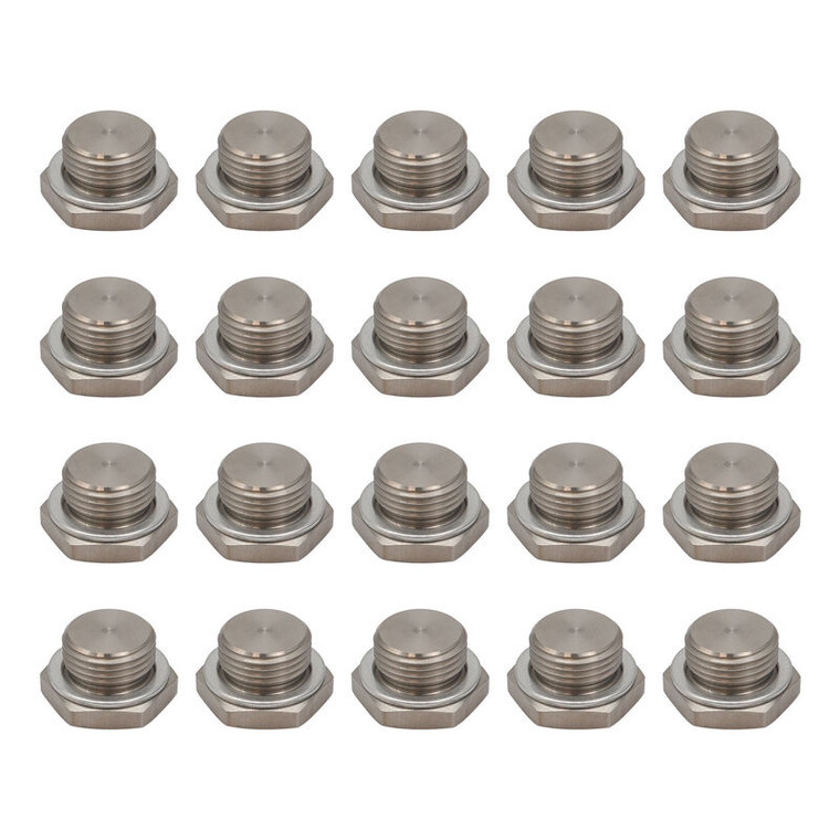 Proflow Fitting Oxy Sensor Bung Stainless Steel M18x1.5, Bulk Pack 20pc