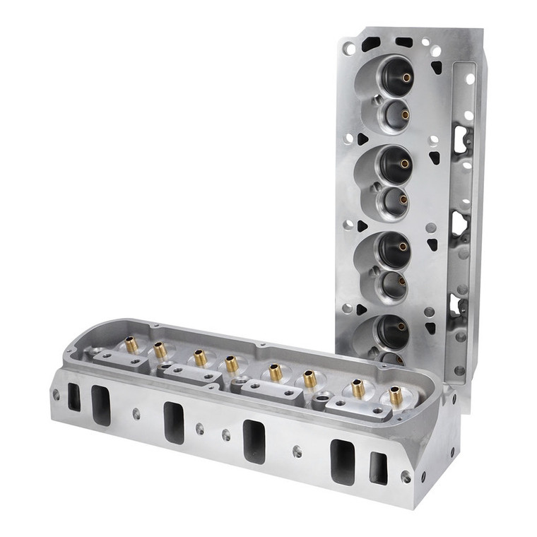 Proflow Cylinder Heads, AirMax-B 185, SB Ford 289, 302, 351W, Aluminium, Bare Cylinder Heads, 61cc Chamber, 185cc Intake Runner, Pair