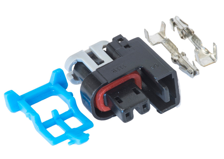 Proflow Fuel Injector Wiring Plug Mini Delphi & Packard w/Terminals & Seals