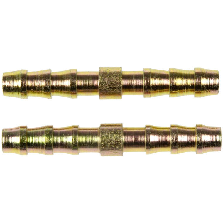 Proflow Coupler Fitting, 5/16 hose barb to 5/16 hose barb, straight, for nylon tubing, sold as a, Pair