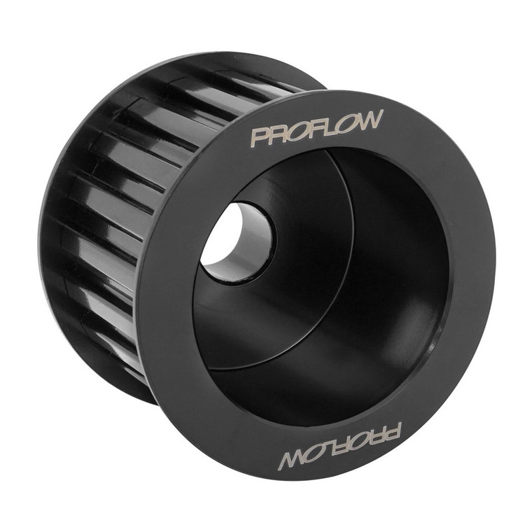 Proflow Alternator Pulley, Gilmer, 15mm Bore, 70mm OD, Bolt-On, Steel, Black, Mazda, Each