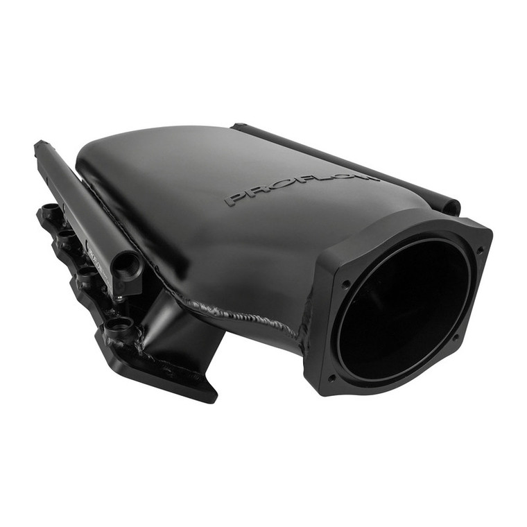 Proflow SuperMax Plus EFI Intake Manifold Kit, Gen 2, For Holden Commodore LS1/LS2, Fabricated Black, Low-Profile, w/Fuel Rails, 102mm Bore