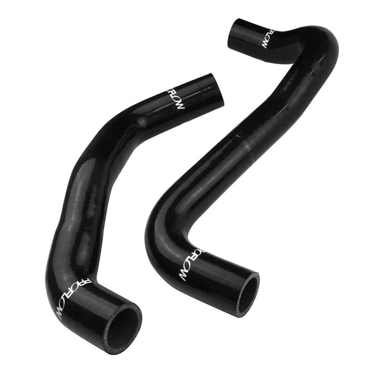 Proflow Radiator Hose Kit, Silicone, Black, 5mm wall, 4 ply, For Holden Commodore VZ/VE LS2, Same as CH4127, CH4128, Kit
