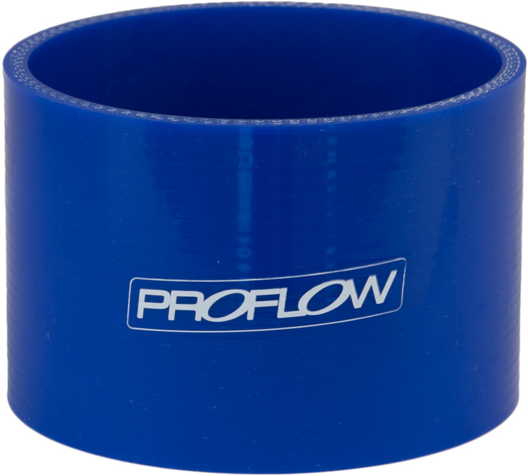 Proflow Hose Tubing Air intake, Silicone, Straight, 1.50in. Straight 3in. Length, Blue