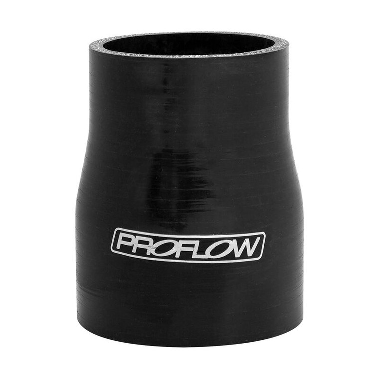 Proflow Hose Tubing Air intake, Silicone, Reducer, 60mm - 2.5in. Straight, Black