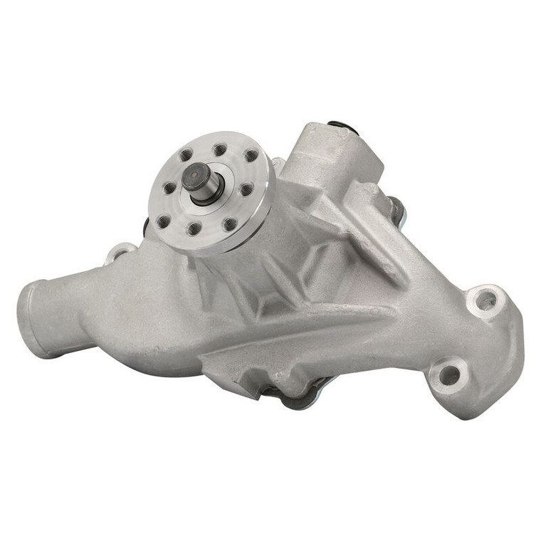 Proflow Replacement Water Pump, Cast Aluminium Ultra Cool, SB Chev, Short Style, Satin Finish, Each