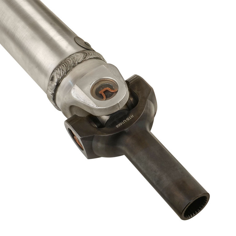 RTS Driveshaft, Tailshaft, 3.0 Inch Aluminium, Suit Ford Falcon XW-XY, 28 Spline 1350 Trans Yoke, 1360mm Centre to Centre of Uni, 1350 Rear Uni