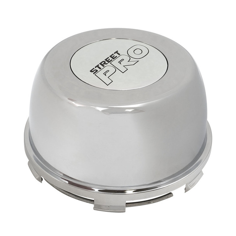 Street Pro Wheels Center Cap, Suit 002 Commodore & Late Falcon Wheels, Push-In, Polished