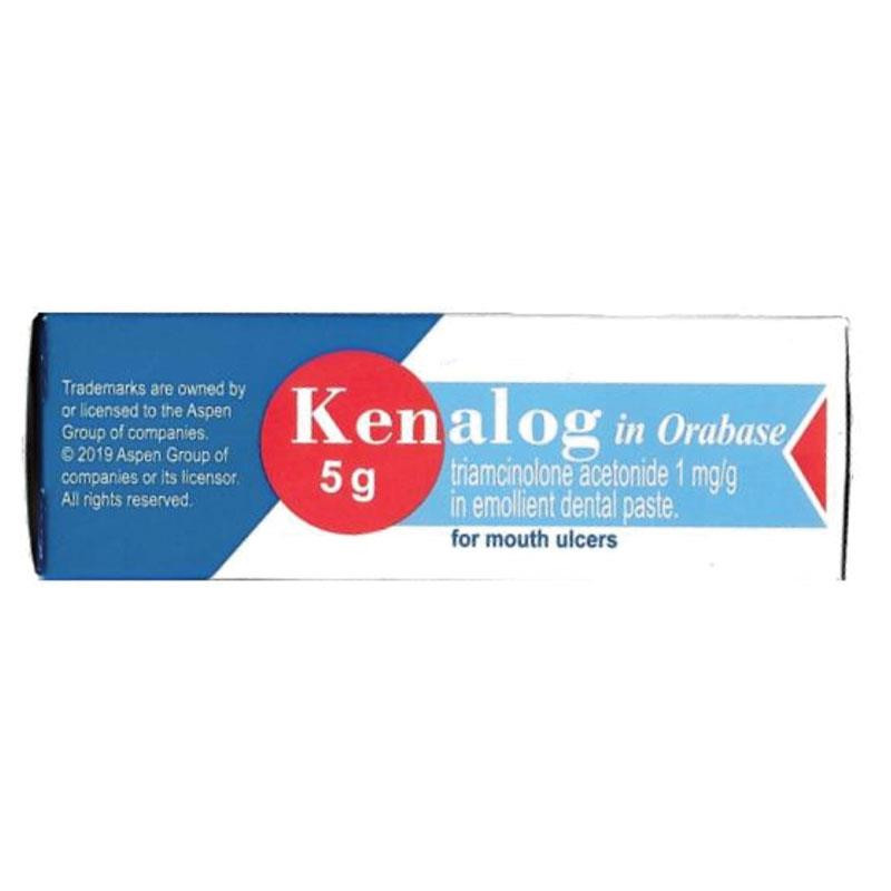 Kenalog In Orabase Ointment 5G (Pharmacist Only) - SPOIL.co.nz