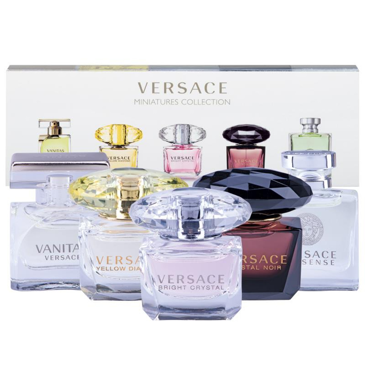 versace 5 piece mini set